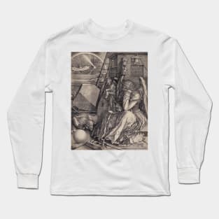 Melancolia I by Albrecht Durer Long Sleeve T-Shirt